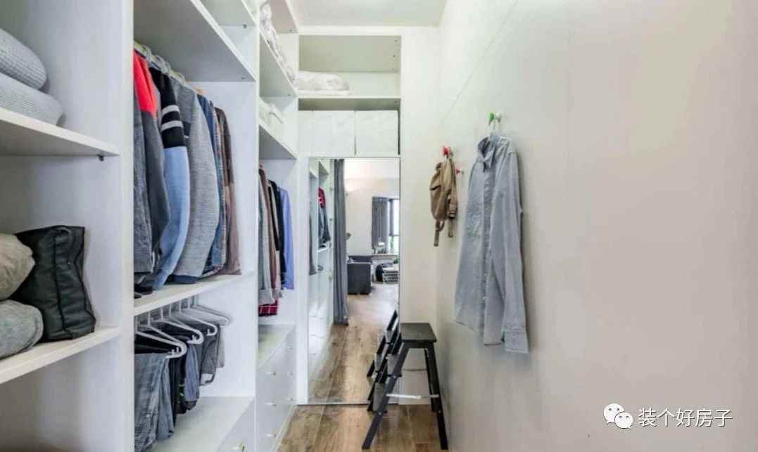 主卧衣帽间卫生间一体小户型,卧室厕所衣帽间三合一小户型