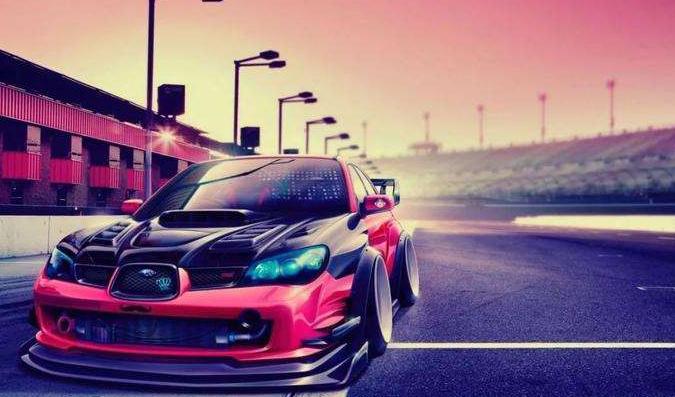 hellaflush爆改趴底车,hellaflush低趴改装