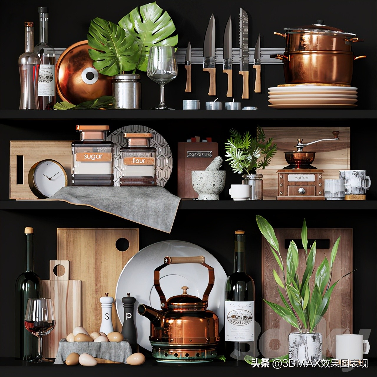 3ds模型素材,3ds单体模型简单制作