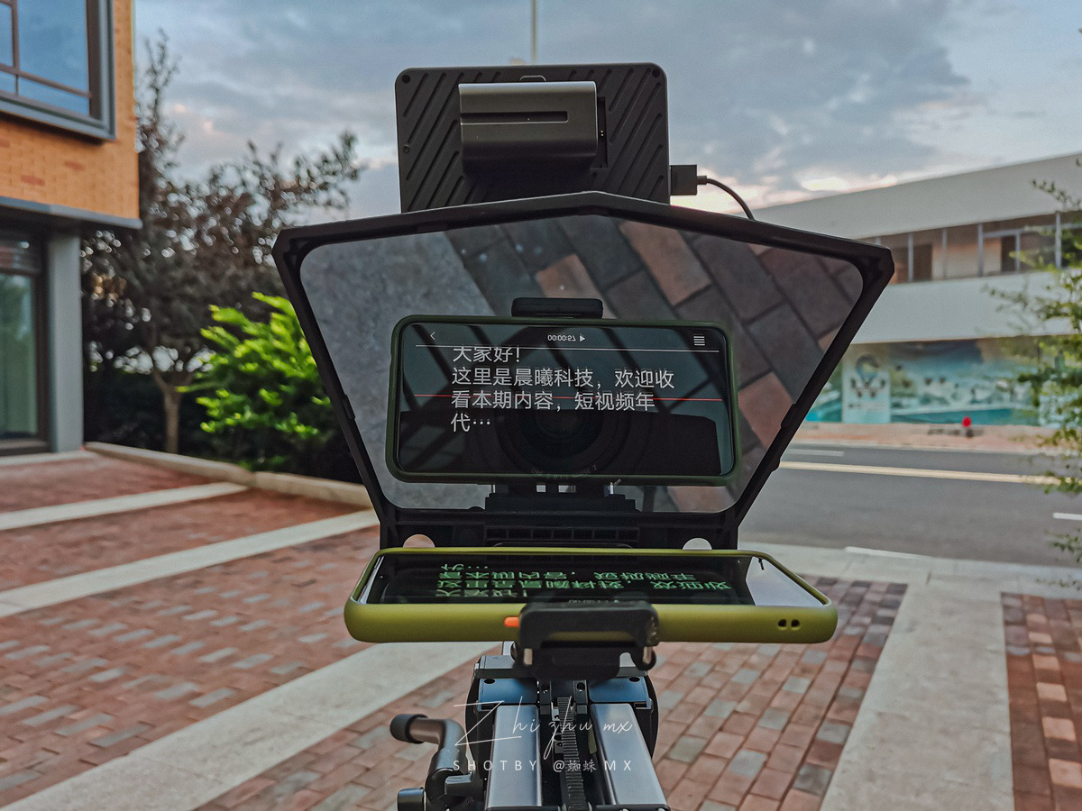 百视悦r5监视器怎么设置中文,百视悦r5提词器套装