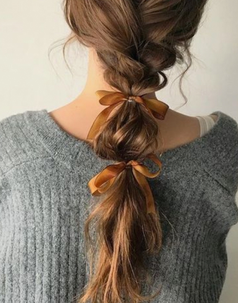 时尚小清新发饰造型搭配,气质甜美百搭发饰