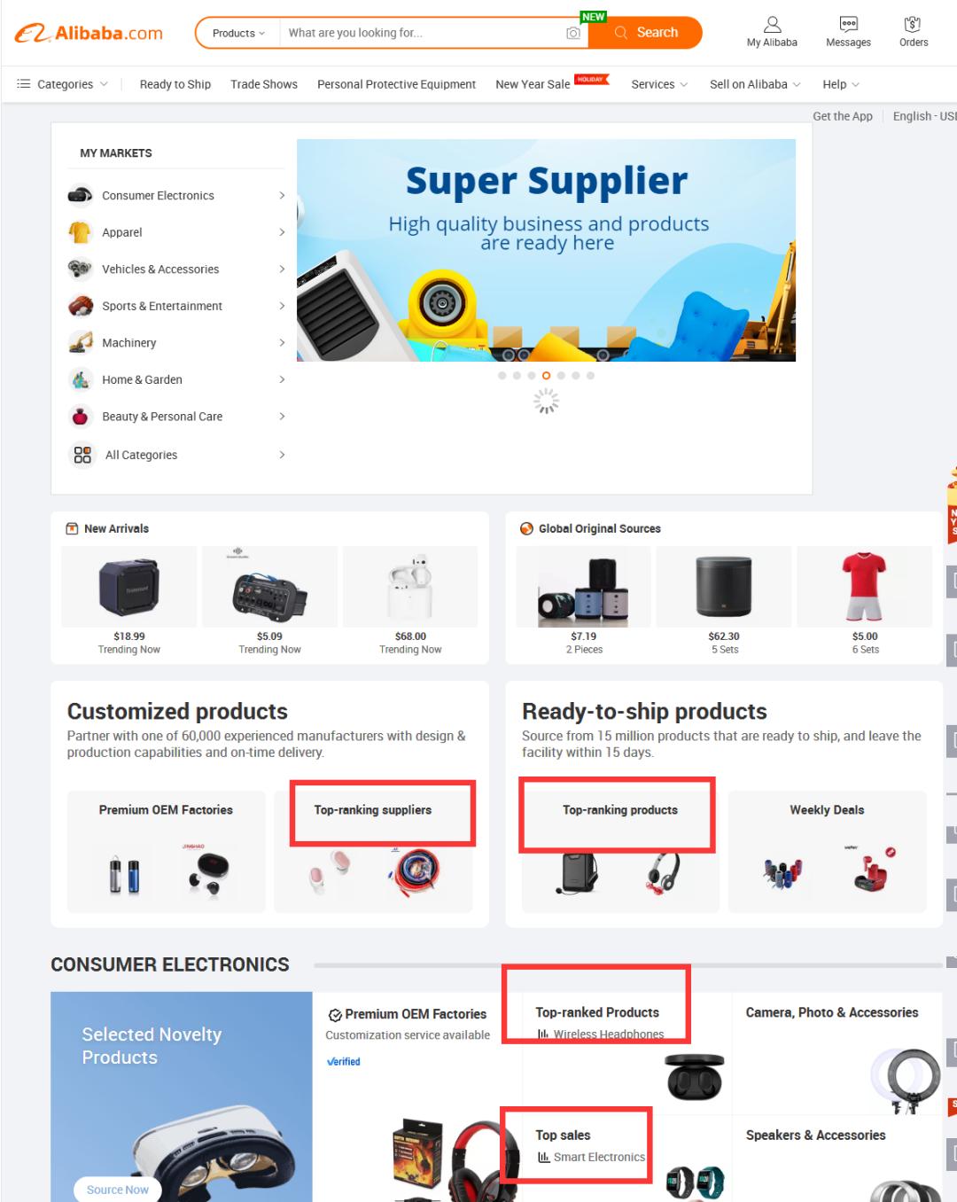 阿里巴巴国际站新手商家选品入门,阿里巴巴国际站怎么查看商品排行
