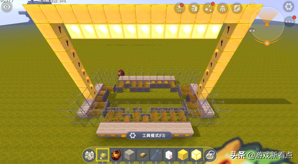 迷你世界100万个炸药桶爆炸,迷你世界如何制作永动机弹簧