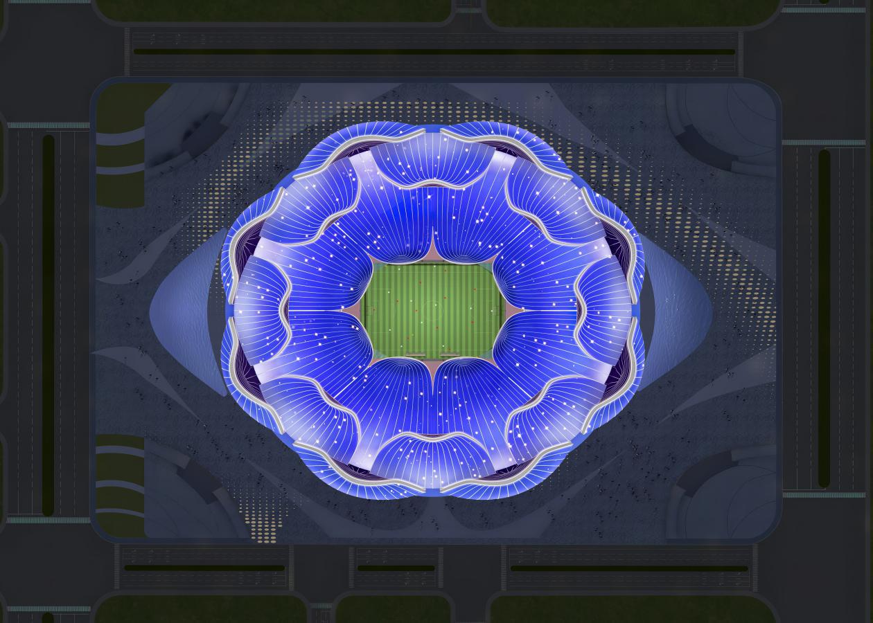 恒大新主场全景,恒大新主场惊艳亮爆