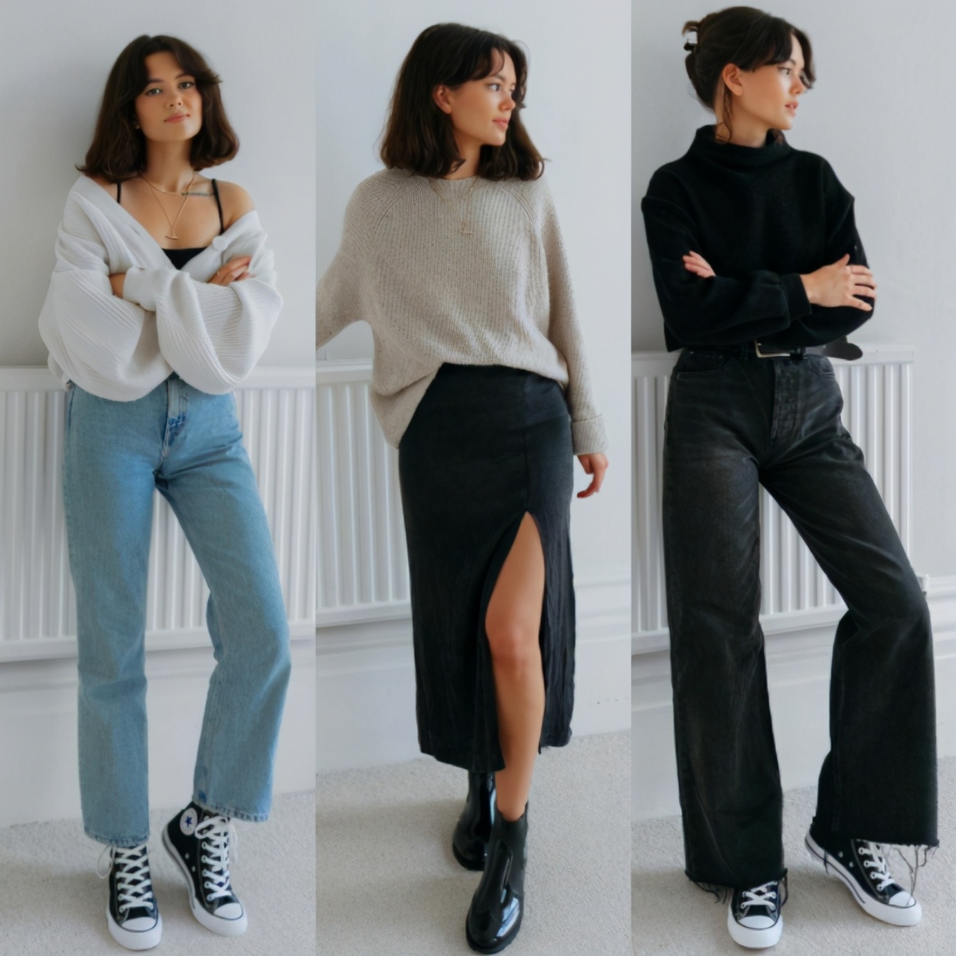 冬季穿搭博主穿什么鞋,极简穿搭一年四季几双鞋就够穿