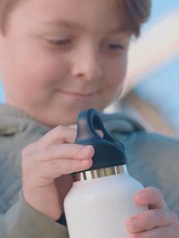 正品便携式一键开盖水杯,无需手拧保温水杯