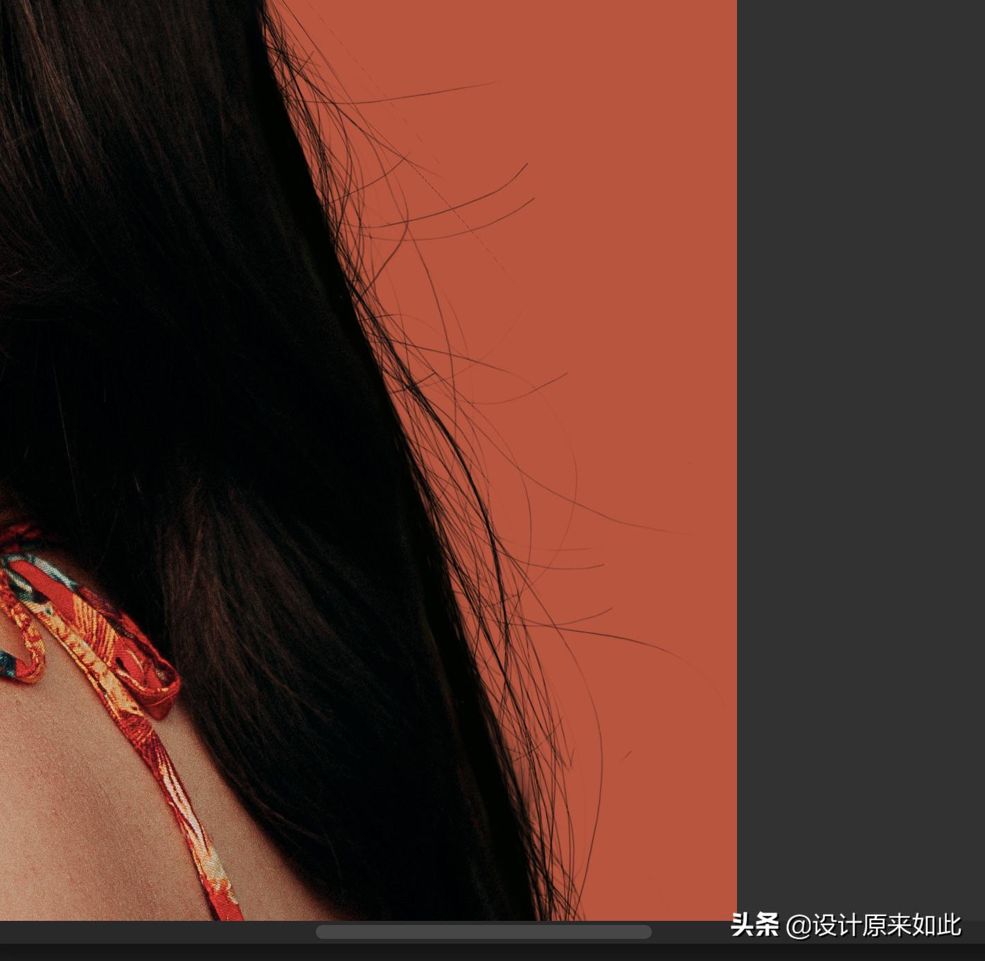 ps画笔毛发,ps初学者详细讲解抠图流程