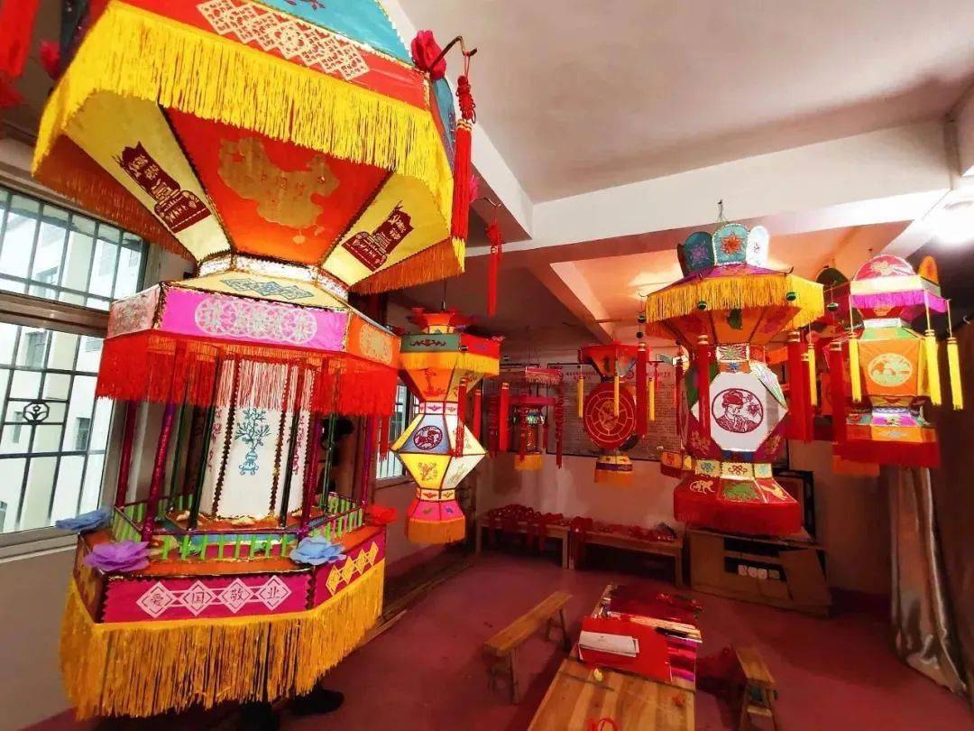 花灯制作赣南,赣县田村花灯的做法