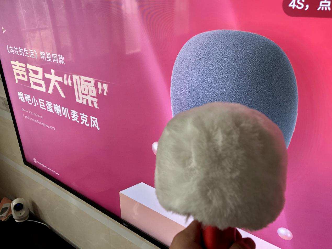 送给女朋友，她一定爱不释手。家庭集会的法宝！小巨蛋麦克风Q5