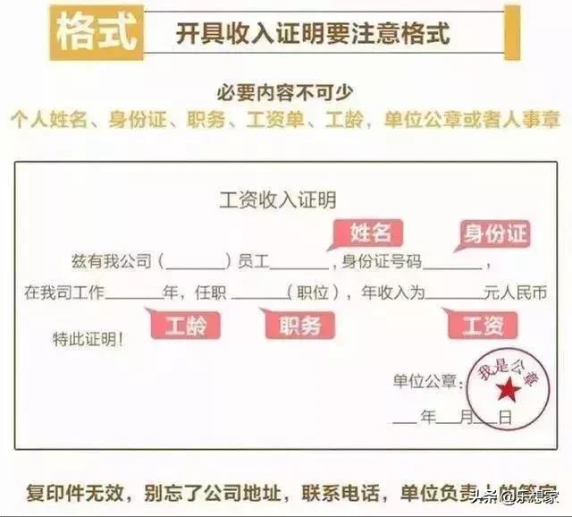 乐想资讯|*款贷**买房千万别小看“收入证明”！