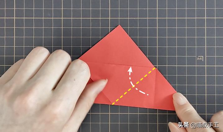 狐狸书签折纸简单慢动作,小学生小狐狸书签折纸教案