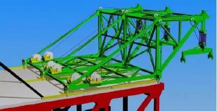 钢桁梁拼装工艺及技术标准,连续钢桁梁架设方法