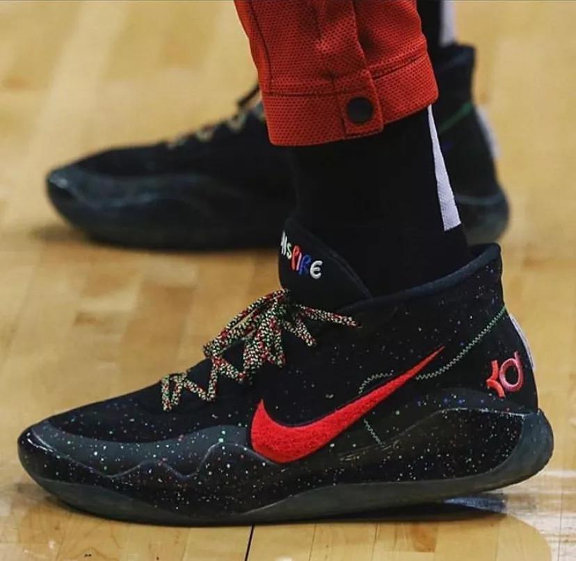 nba球鞋上脚杜兰特13,nba球星上脚杜兰特球鞋