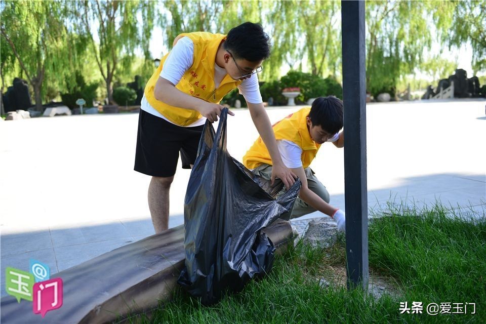 共建美丽家园文明实践活动照片,玉门市新时代文明实践队