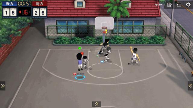 灌篮高手手游预判篮板球位置,灌篮高手手游分球配合