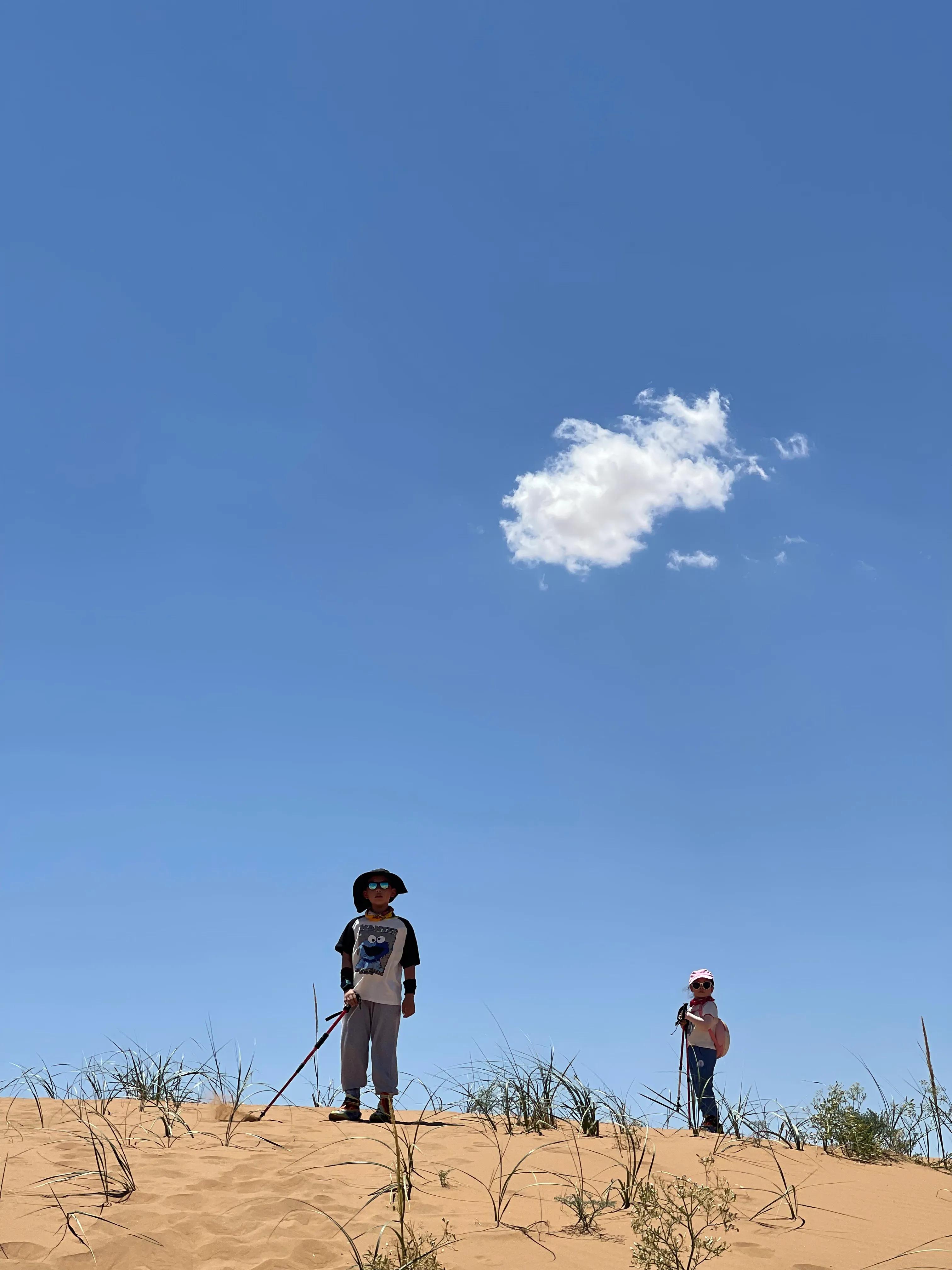 为我们的沙漠徒步画上圆满的句号