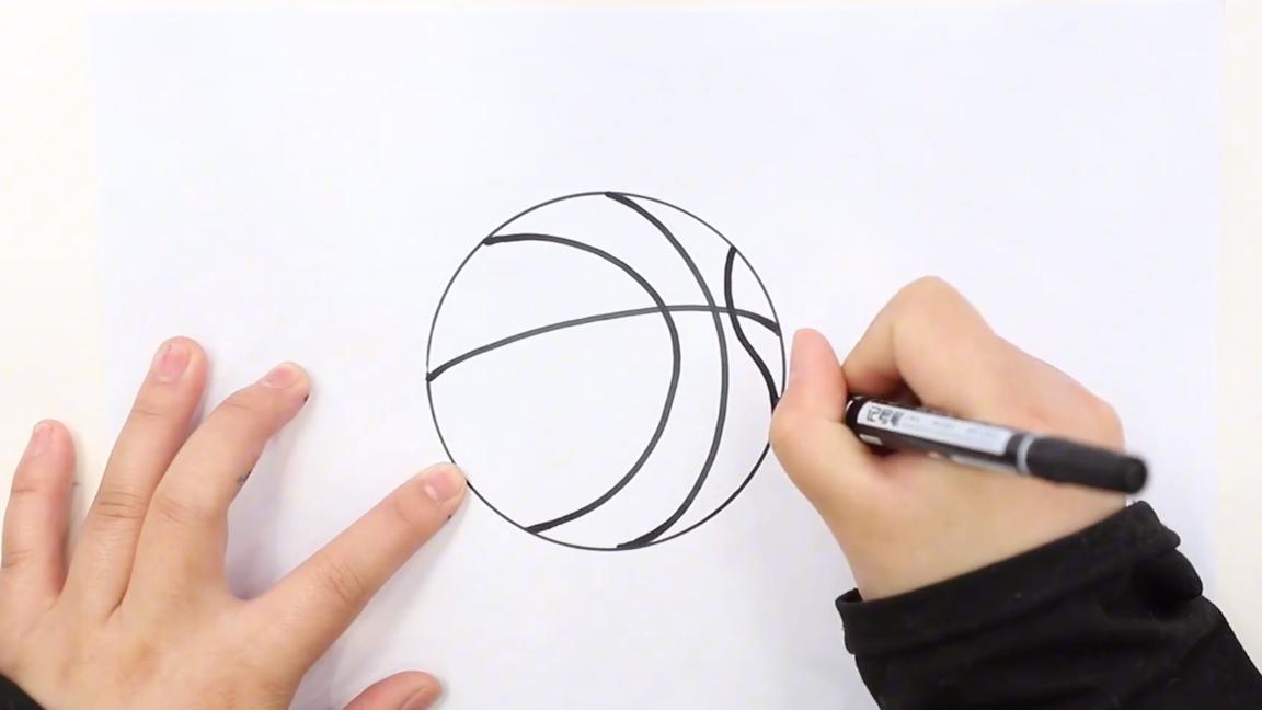 画球简笔画的教程,画球素描教程