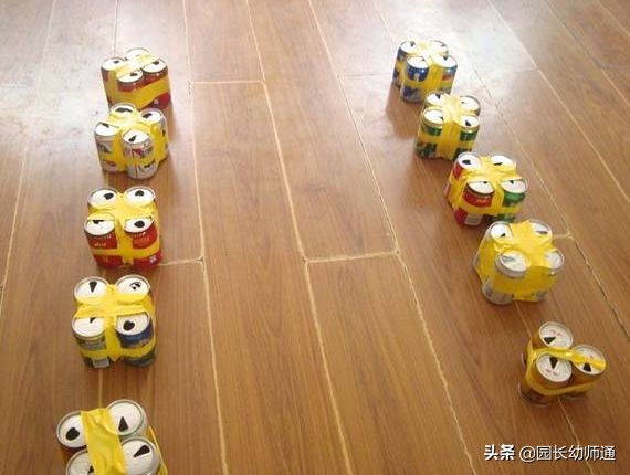 制作幼儿户外体育器械玩教具,幼儿园自制户外体育器械小推轮