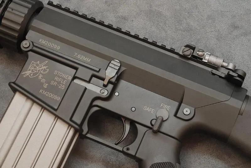 美军现役特种部队mk11狙击步枪,mk11mod狙击步枪