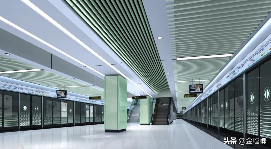 地铁连接商业综合体通道平面图,新建一座大型城市商业综合体