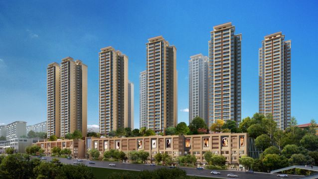 美的国宾府项目现状,东阳美的国宾府190平现状