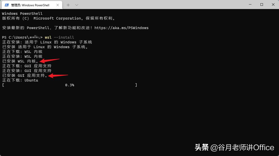「谷月老师讲WPS」用Windows11安装WPSforLinux