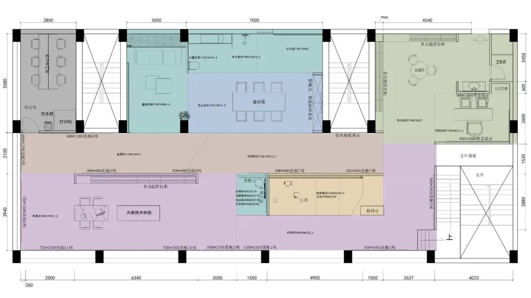 东鹏瓷砖新干店,东鹏店铺展示