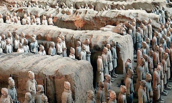 秦始皇兵马俑属于什么遗产类别,西安著名的景点秦始皇兵马俑图片