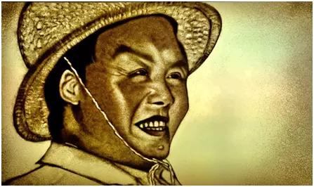 梦飞沙画高清图片,指间沙画艺术家