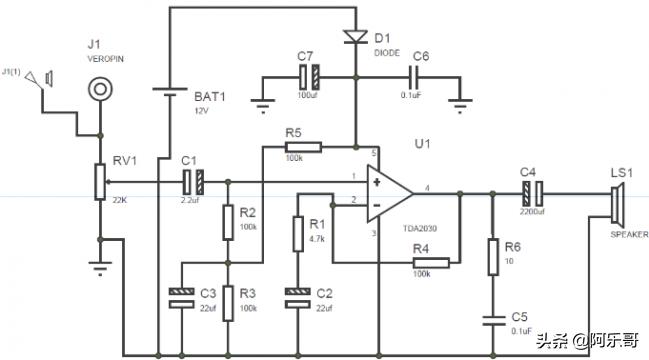运放低音电路,音响低频太多怎么调