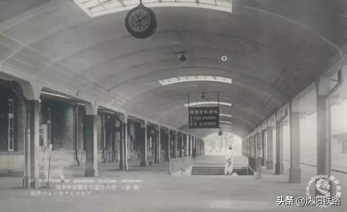 长春站百年变化,长春站老站照片