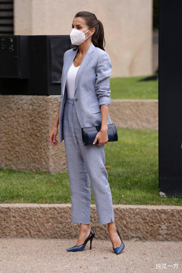 西班牙王后穿什么颜色的衣服好看,西班牙王后职场穿搭女