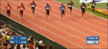 怀念一下田径赛场上男子100米的五虎时代