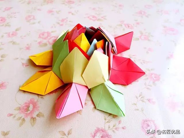 手工制作荷花睡莲,夏天的荷花手工小朋友