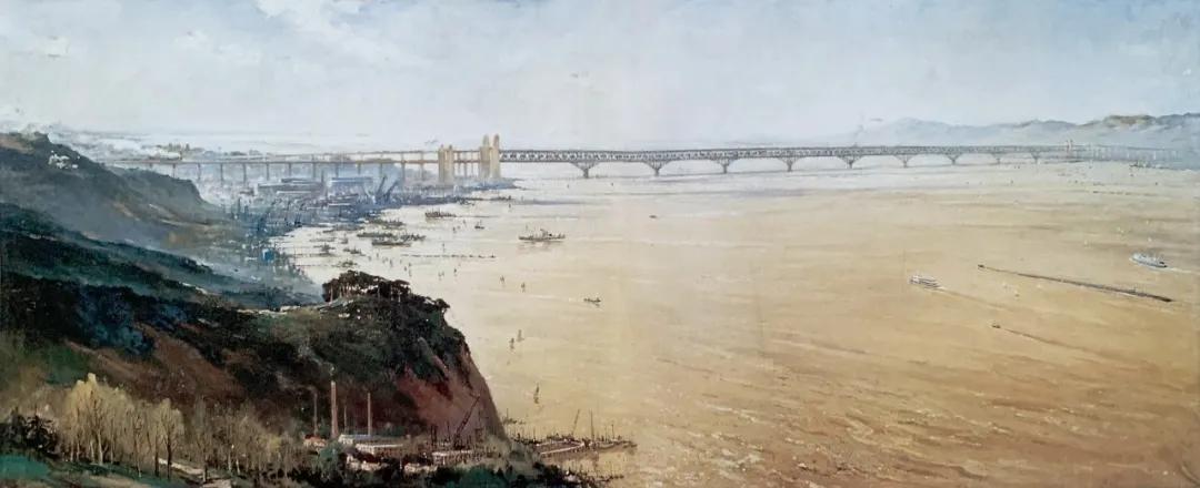 长江流域的风景画,长江生态人文画卷画师们画出震撼