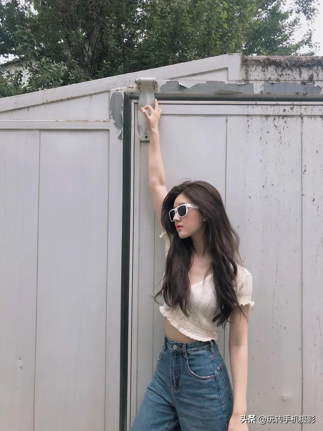 单手捂脸拍照姿势女生,女生自拍姿势单手