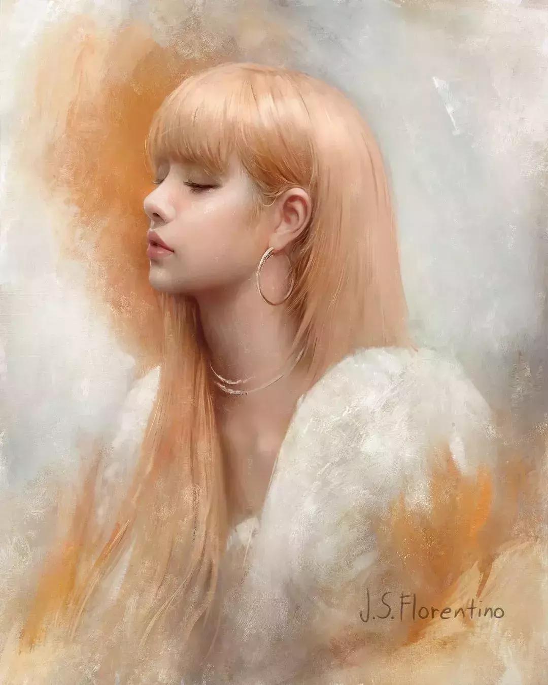 如何用手绘板画出油画纹理,画人物插画铅笔油画质感