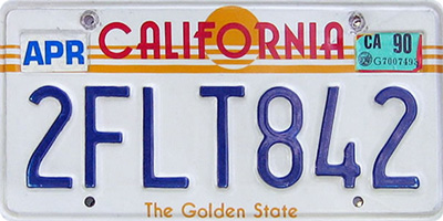 盘点奇葩美国车牌号,美国车牌为什么那么多图案