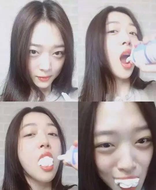 崔雪莉一颗正在腐烂的水蜜桃，鲜活的肉体都在排队走向坟墓。