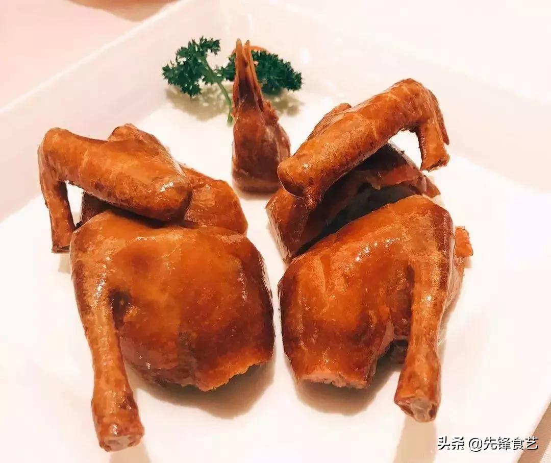 脆皮烧鸡的做法及配方,家庭脆皮红烧乳鸽脆皮水怎么制作