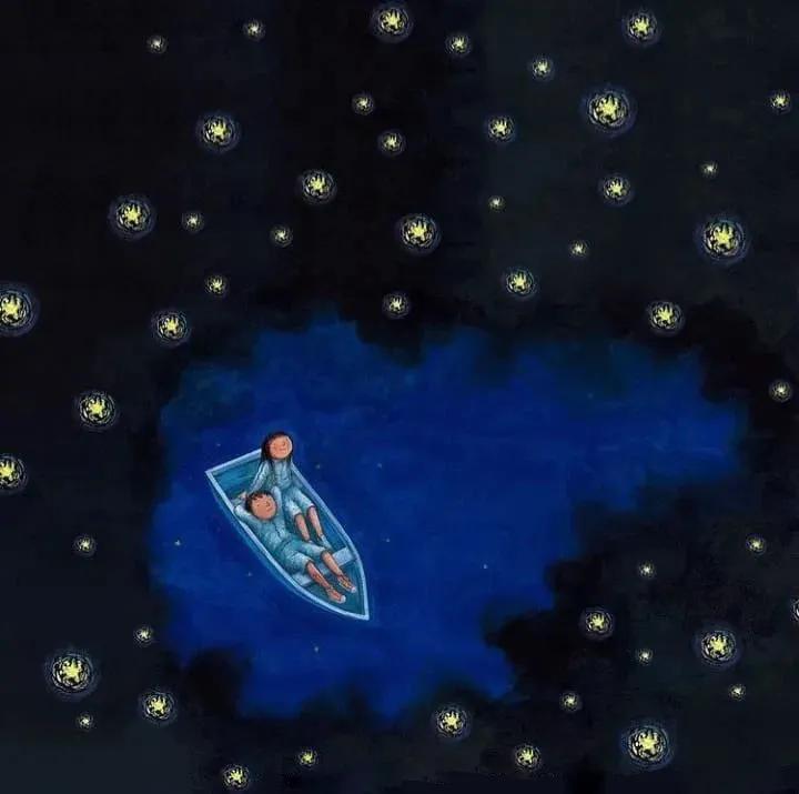 幾米让我们一起做片刻的美梦吧