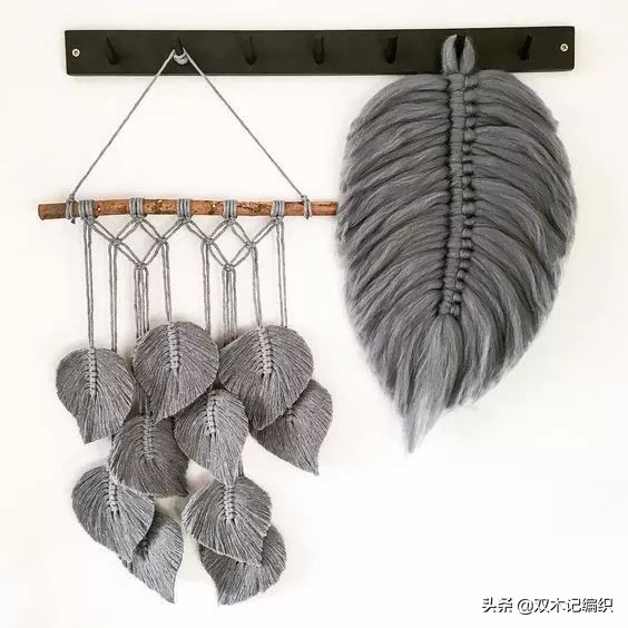 旧棉绳编叶子的方法,旧棉绳编叶子方法