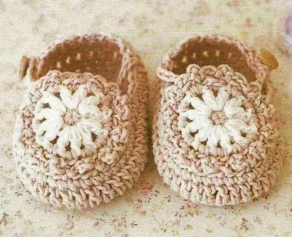 新手一步一步学钩宝宝鞋,1-3岁宝宝钩鞋简单易学