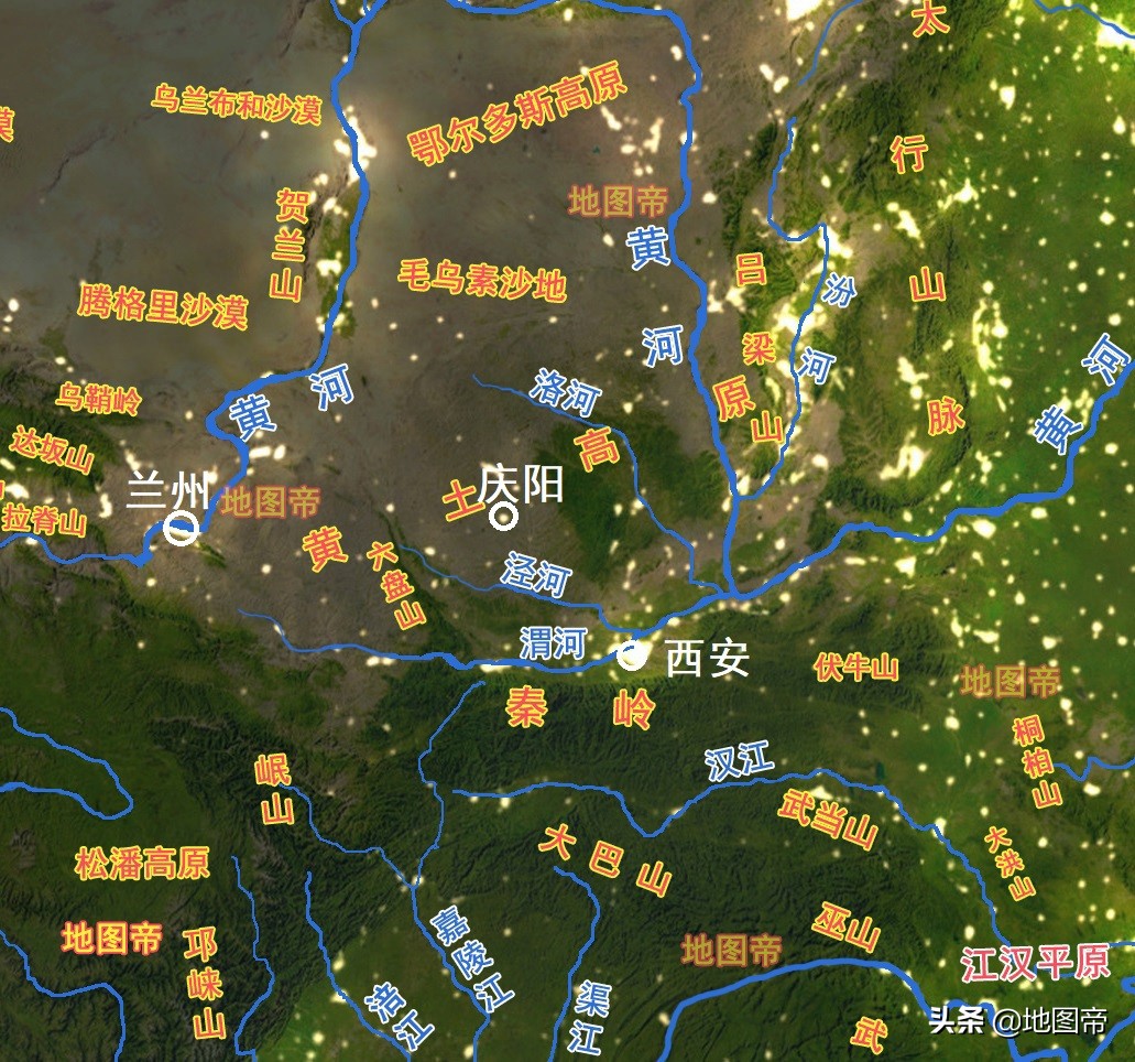 甘肃庆阳为何像拳头一样，砸在陕西的肚子上？