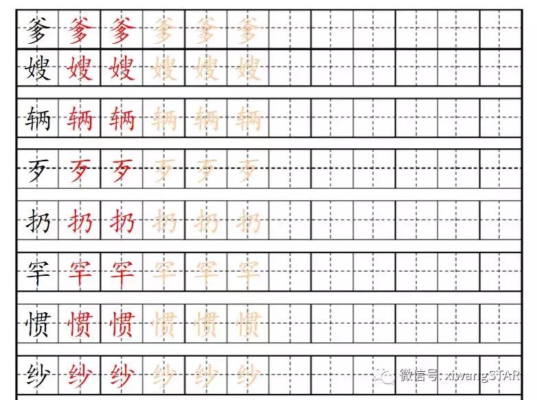 部编版五年级上册语文生字词学习,五年级上册人教版语文生字表词