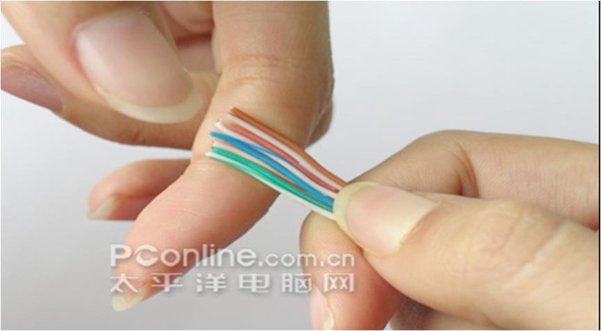 如何制作一根正确的网线,一根网线怎样分成多路