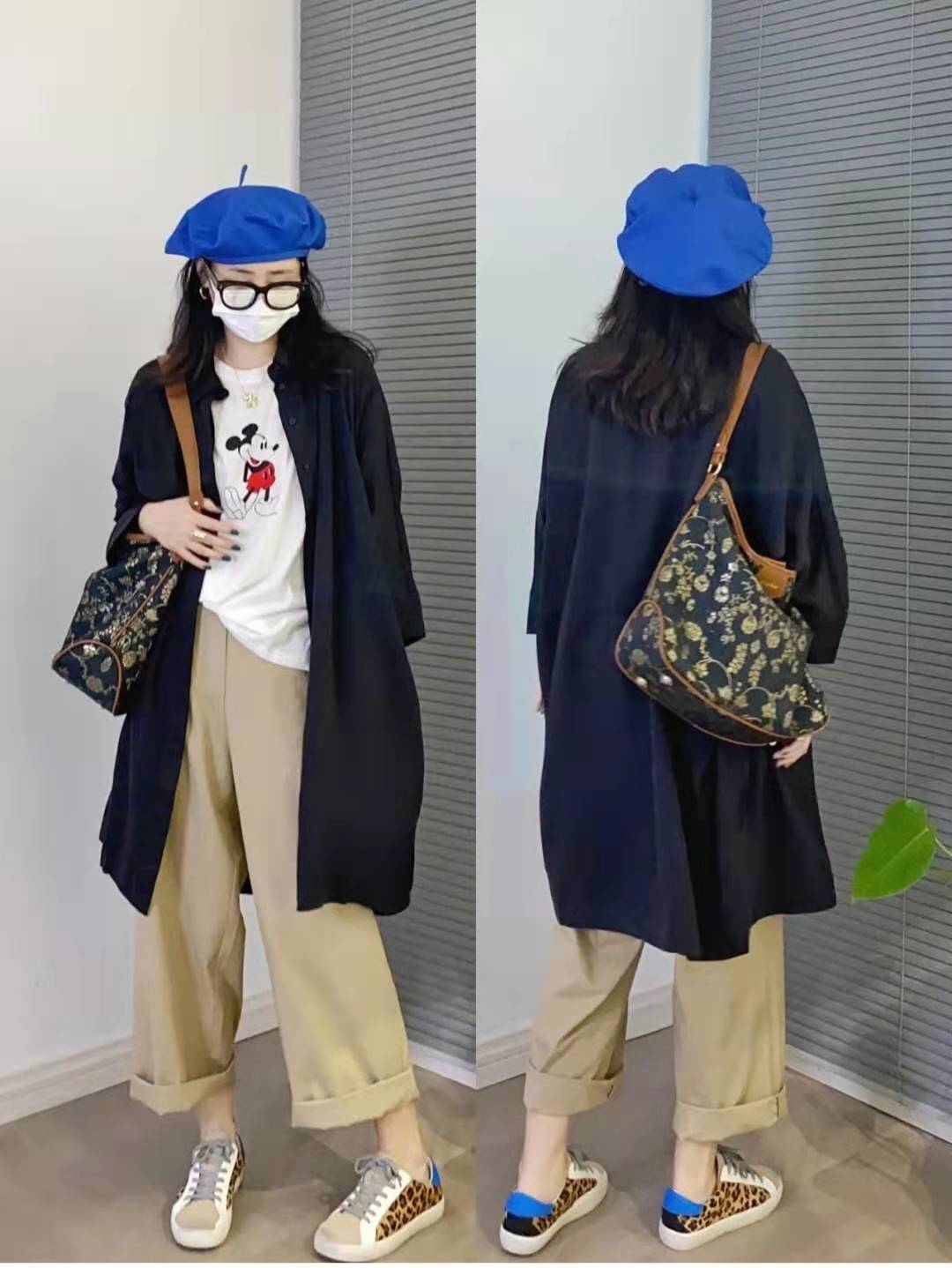 黑色上衣配什么颜色的裤子,黑色上衣配什么颜色的裤子更合适