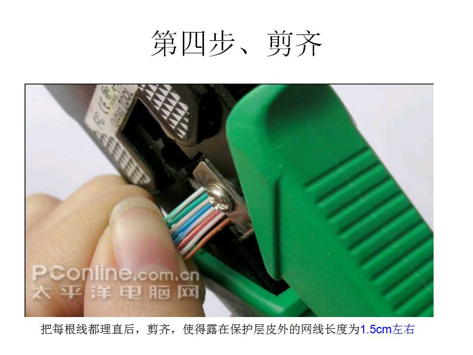 网线的制作实训,网线制作ppt免费