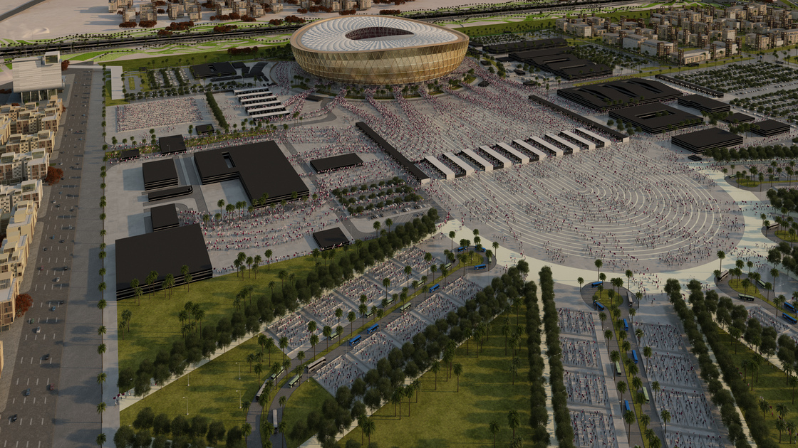 世界杯中国施工,中国建造卡塔尔世界杯球场