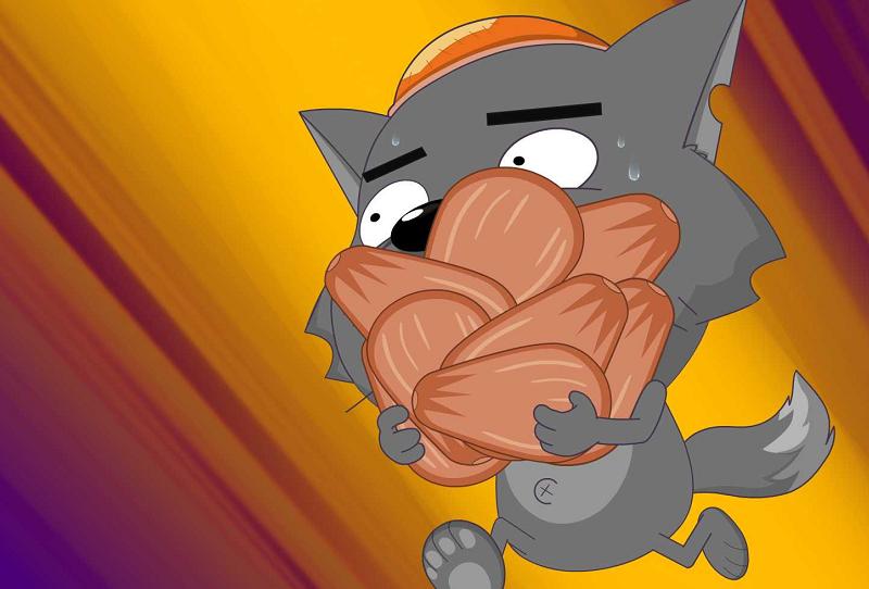 喜羊羊与灰太狼红太狼穿羊皮大衣,喜羊羊与灰太狼红太狼睡袍